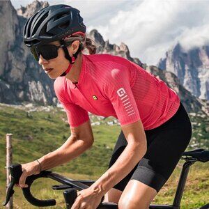 NWT ALE Silver Cooling Cycling Jersey r-ev1 Short Sleeve